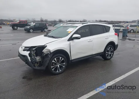 2015 Toyota Rav4 Limited from USA, damaged, VIN 2T3DFREV7FW330554